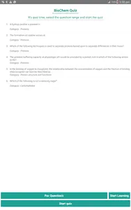 Bio Chemistry Quiz screenshot 9