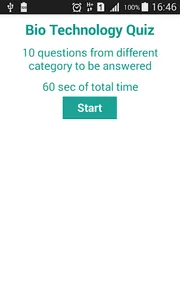 Bio Technology Quiz screenshot 3