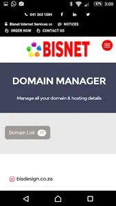 Bispanel screenshot 1