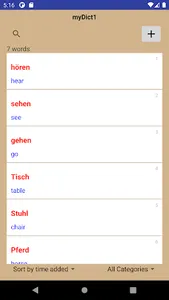 Build Own Dictionary screenshot 2