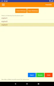 Build Own Dictionary screenshot 6
