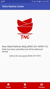 Talha Nashta Center screenshot 3