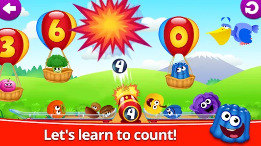 Educational games for kids 2 4 screenshot 2