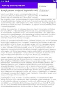Quitting smoking method screenshot 7