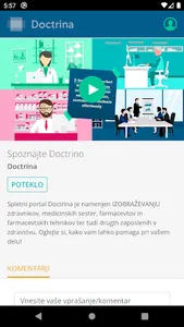 Doctrina Slovenija screenshot 2