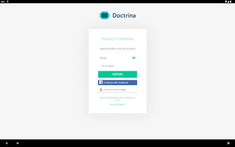 Doctrina Slovenija screenshot 4