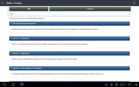 cMate-Tonnage screenshot 9