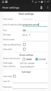 An5250 screenshot 5