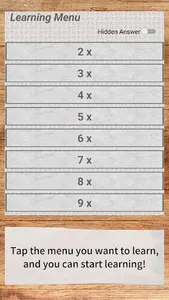 FlashLearning -multiply 9x9- screenshot 0