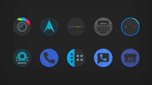 Pixelation - Dark Icon Pack screenshot 5