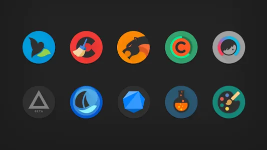 Pixelation - Dark Icon Pack screenshot 6