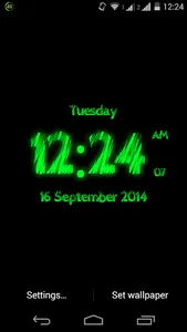 Super Digital Clock LiveWP screenshot 1