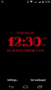 Super Digital Clock LiveWP screenshot 4