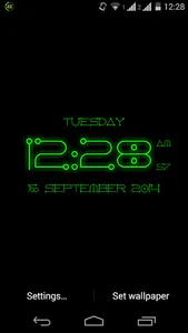 Super Digital Clock LiveWP screenshot 5