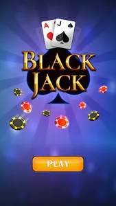 Blackjack 21: casino card game screenshot 0