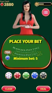 Blackjack screenshot 0