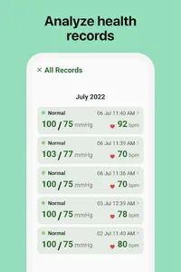 Blood pressure app: BP Logger screenshot 10