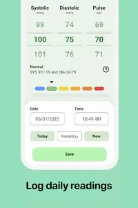 Blood pressure app: BP Logger screenshot 9