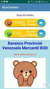 Bluecambios Remesas y Cambios screenshot 1