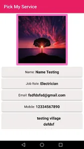 PICK MY SERVICE screenshot 2