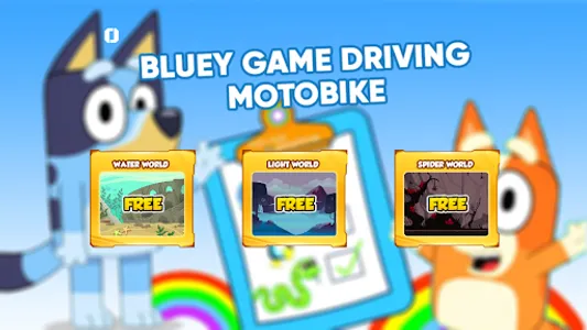 Bluey and Bingo Game for heros screenshot 2