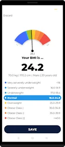 My BMI Calculator screenshot 2