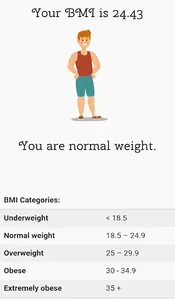 BMI Calculator screenshot 2