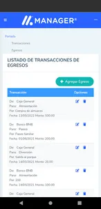 Manager Finanzas screenshot 3