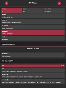 Pragma Solicitudes screenshot 5