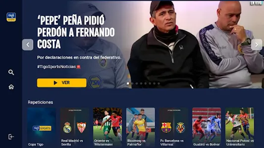 Tigo Sports Bolivia screenshot 3