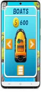 Turbo Boat Dash Game screenshot 1
