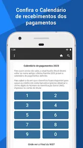 Calendário Bolsa Família 2023 screenshot 3