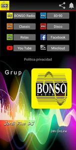 BONSO Radio screenshot 0