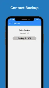 Contact Manager-Contact Backup screenshot 5