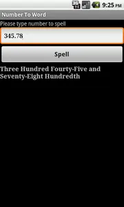 Spell Numbers screenshot 0