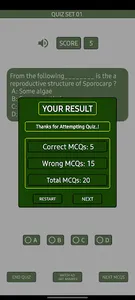 Botany MCQs with Answers screenshot 3