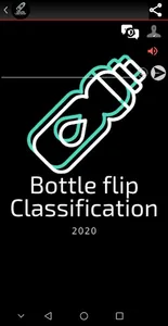 Bottle flip Classification screenshot 1