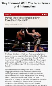 Boxing News screenshot 1