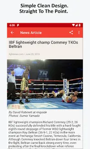 Boxing News screenshot 4