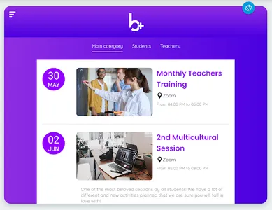 B+ App screenshot 7