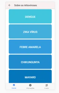 Arbo App -Dengue, Zika, Febre  screenshot 1