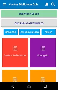Contas Biblioteca de Leis Br screenshot 1