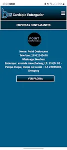 Entregador bis Cardápio screenshot 2