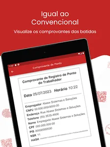 Ponto Eletrônico Abase screenshot 8