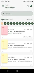 Hinários IECLB (Hymnals) screenshot 13