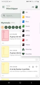 Hinários IECLB (Hymnals) screenshot 2