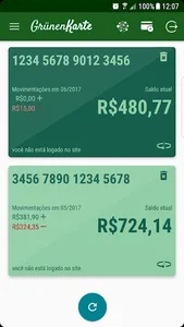 GrünenKarte Cartões Greencard screenshot 9