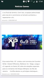Game Notícias - Portal de notí screenshot 1