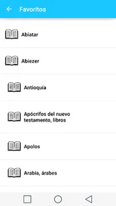 Spanish Bible Dictionary screenshot 13