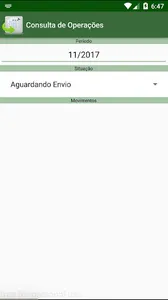 Lançamento de Operações screenshot 3